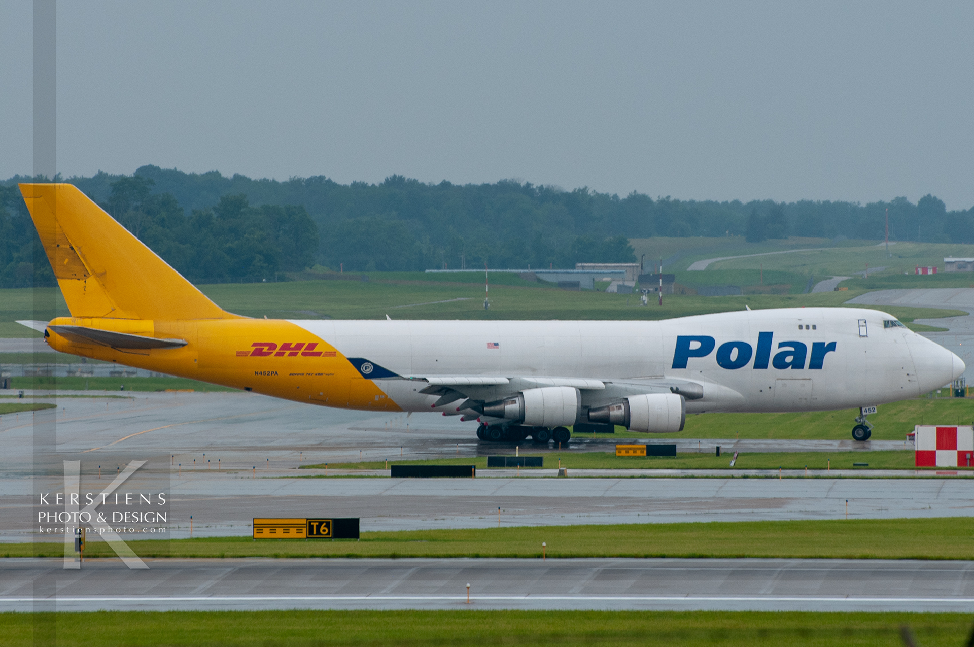 Polar Air Cargo - Boeing 747-46NF - N452PA - Cincinnati International Airport (KCVG)