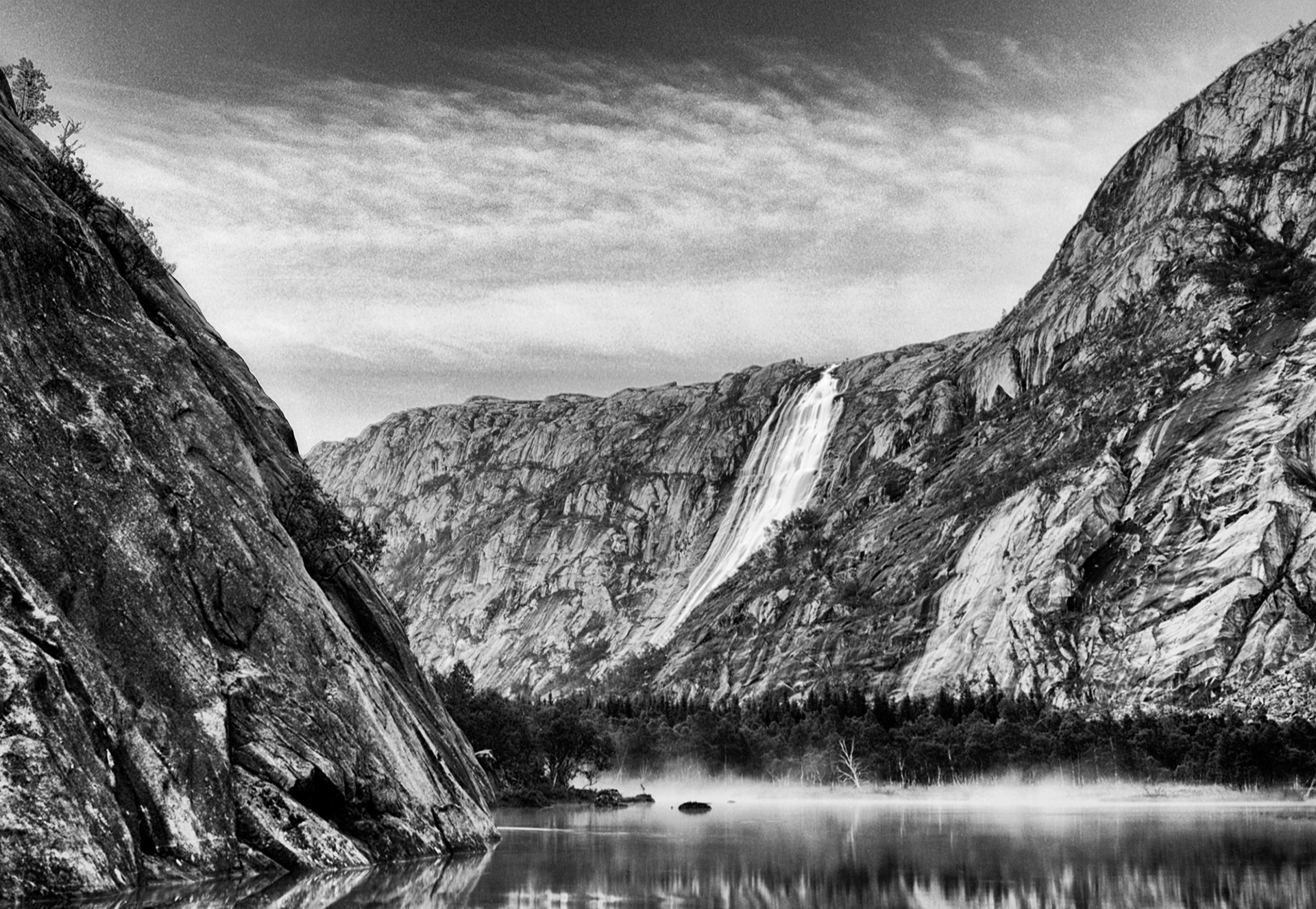 Litlverivassforsen, Sørfold 1988
