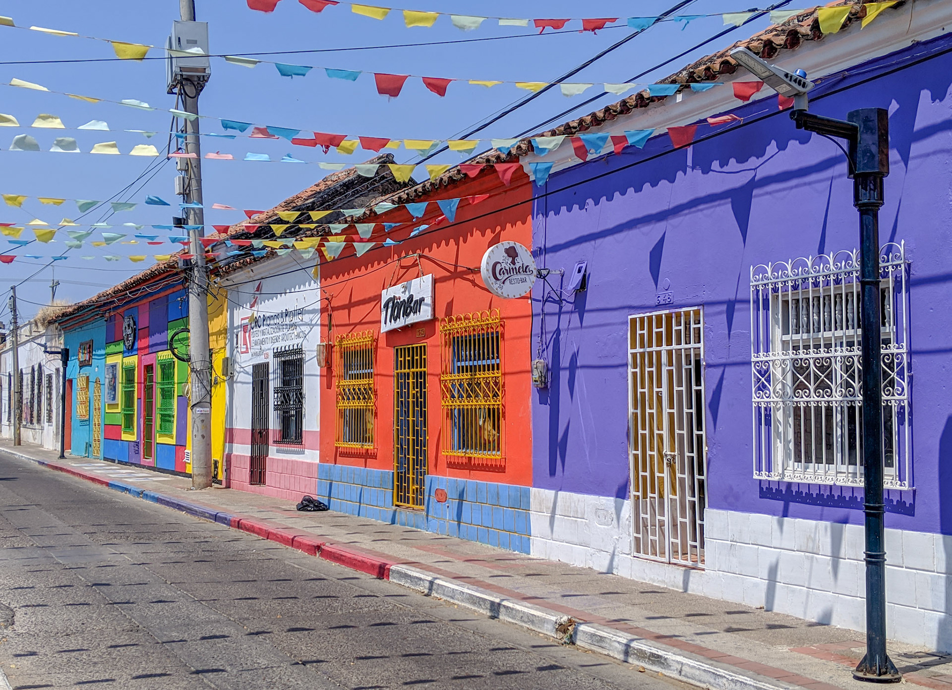 colorful street - Valledupar
