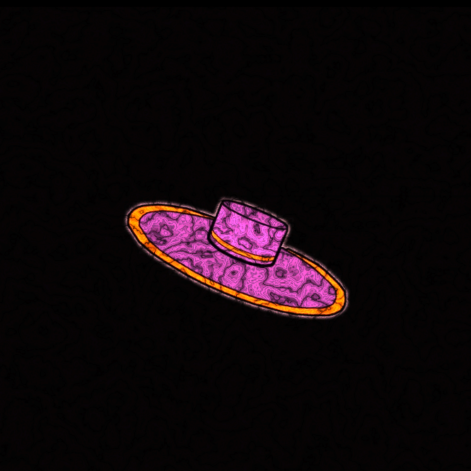 wavy hat