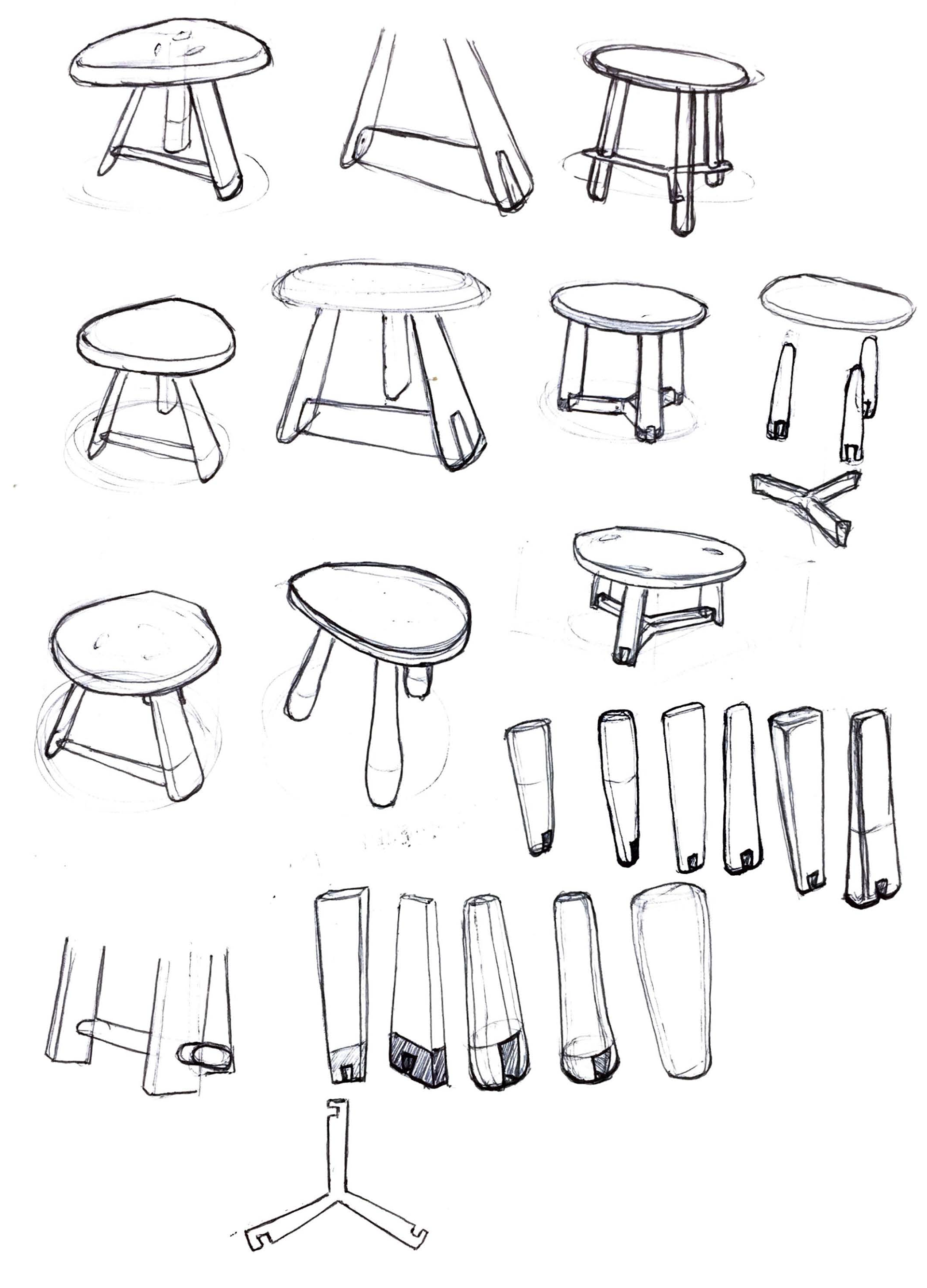 Stool Sketches I