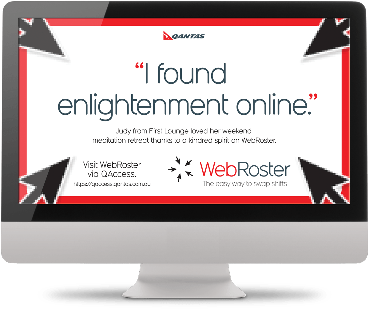Digital poster design displayed on computer screen.