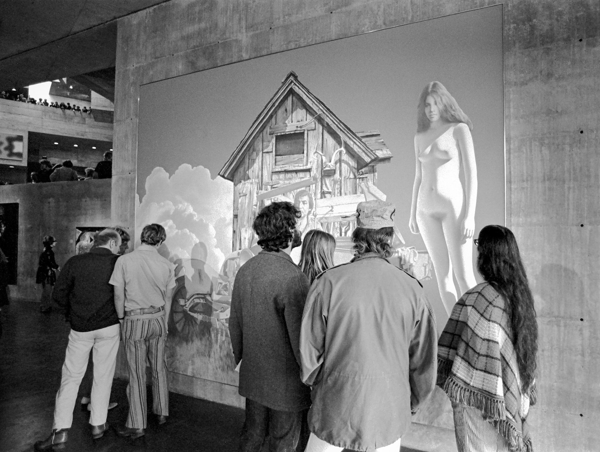 Opening of the UC-Berkeley Art Museum. 1970