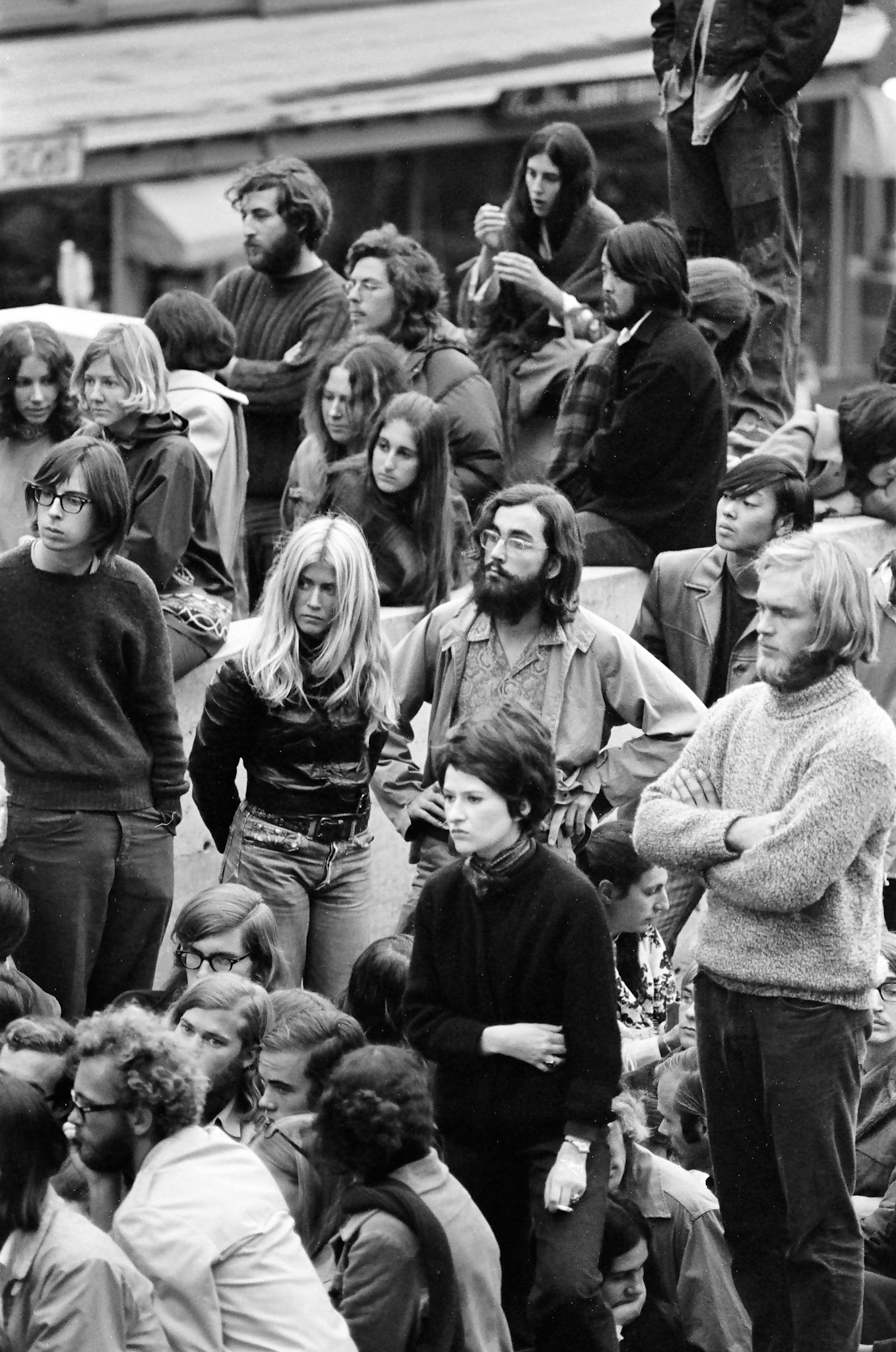 Opening of the UC-Berkeley Art Museum. 1970