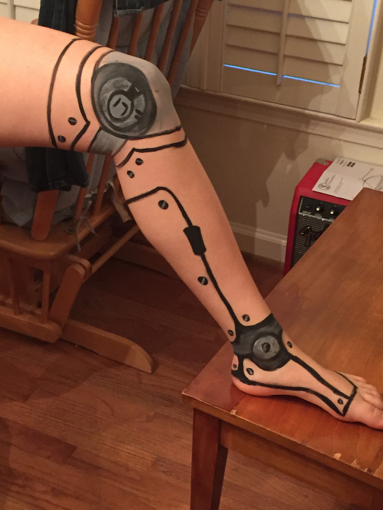 February 2016—Robotic Leg