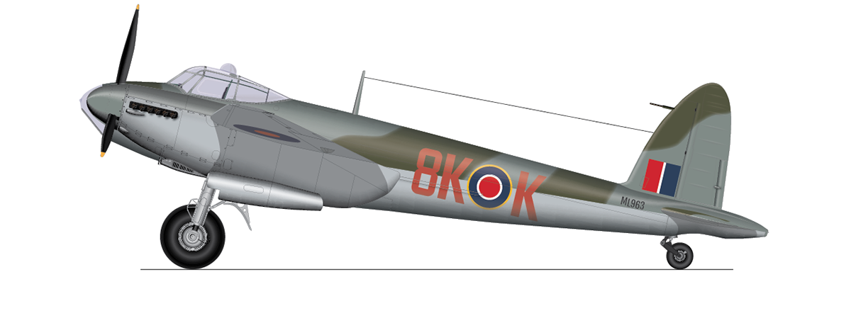 Glyn Chadwick - de Havilland DH98 Mosquito