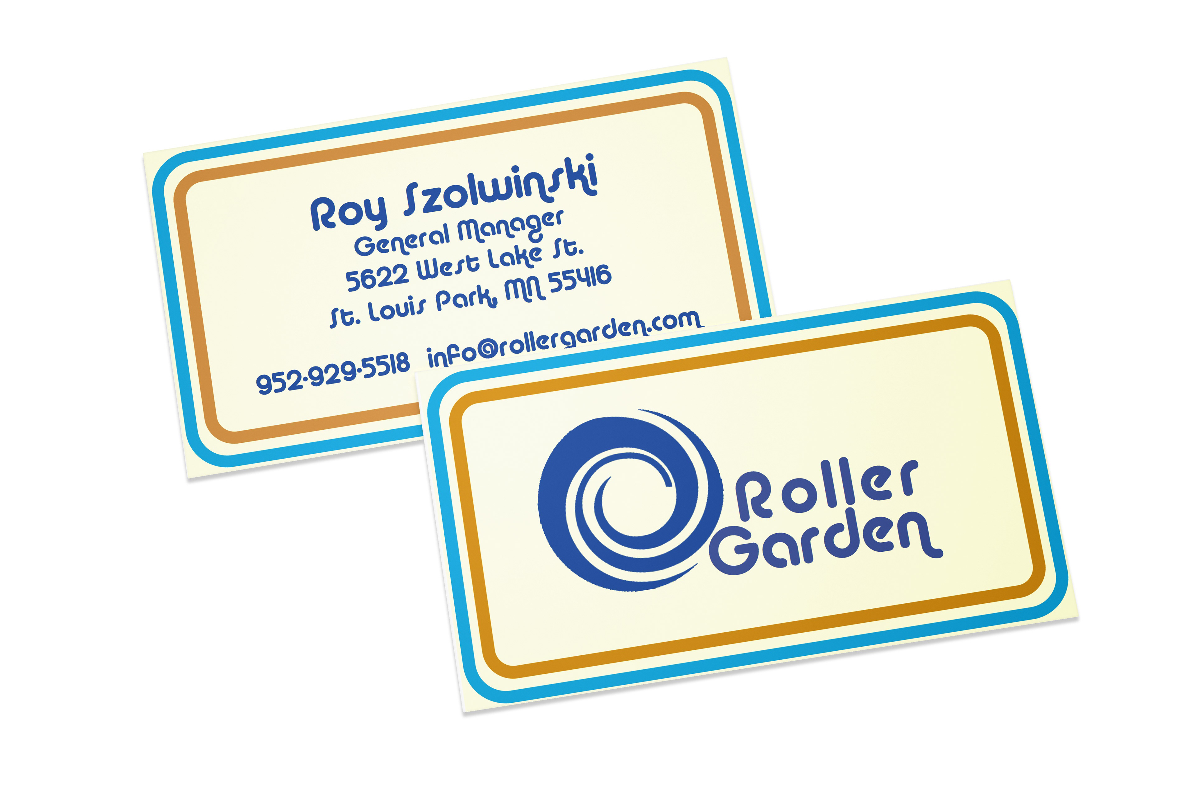 Roy Szolwinski Rebrand Concept Roller Garden