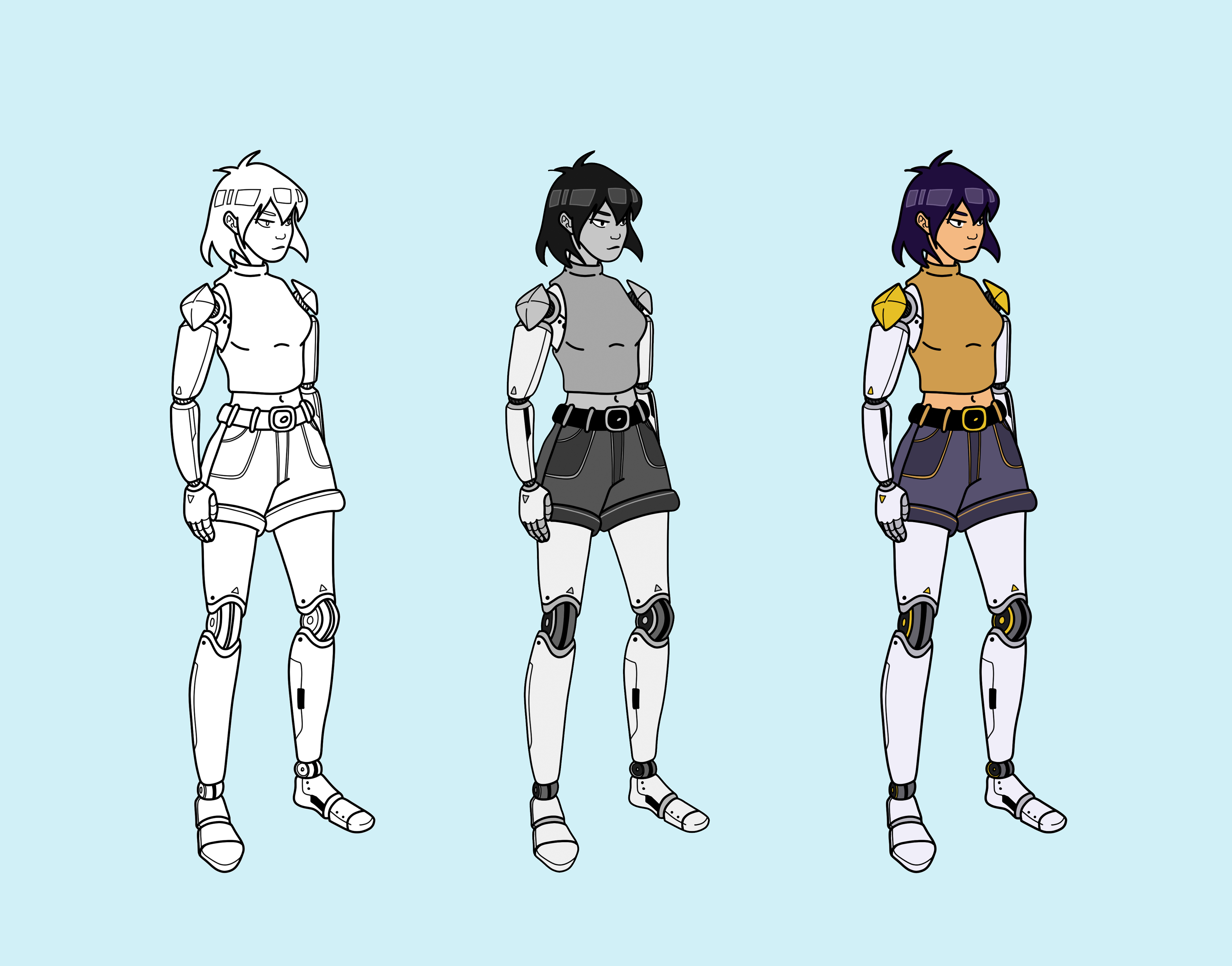 Roi Line, Grey, and Color Design