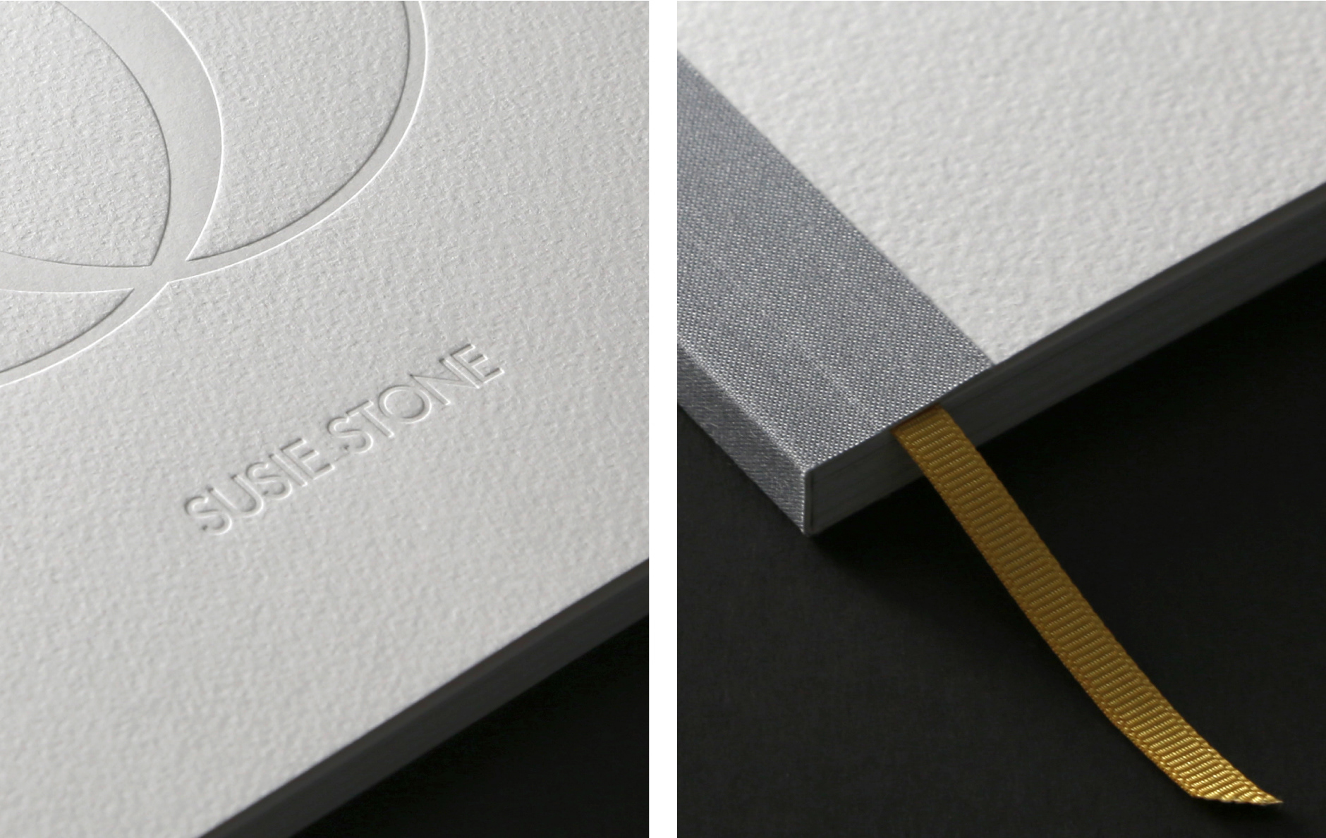 Brochure design for Susie Stone by Peter Gibbons
