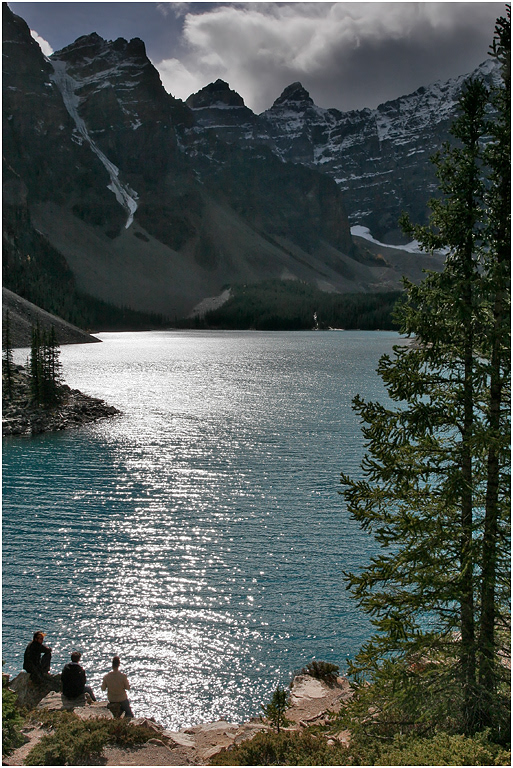 Morraine Lake & Wenkchemna Range