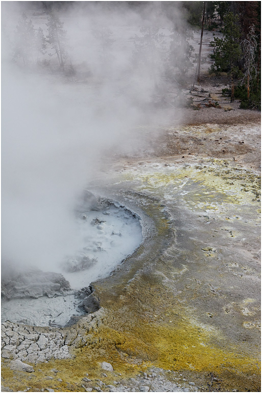 Sulphur Cauldron, Hayden Valley, Yellowstone