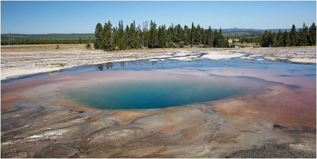 Opal Pool, Midway Geyser Basin, Yellowstone NP
