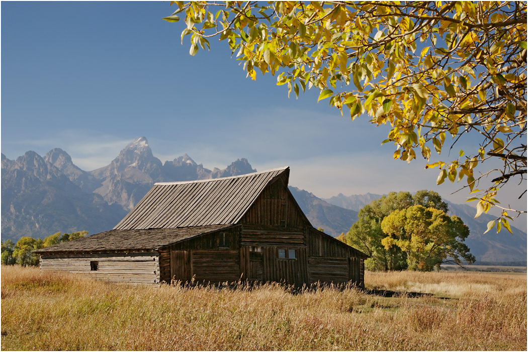 Mormon Barns, The Tetons, Teton NP, USA