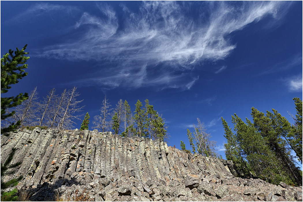 Sheepeater Cliffs, Yellowstone NP