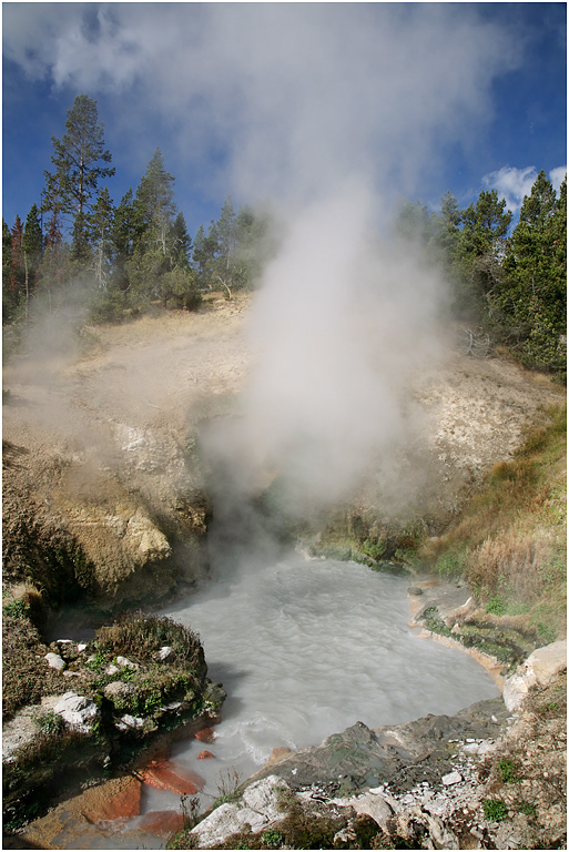 Dragon's Mouth Spring, Yellowstone NP