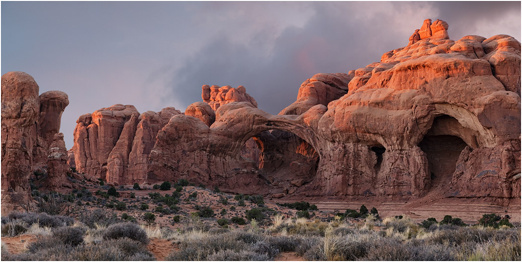 Double Arch, Arches NP, Utah