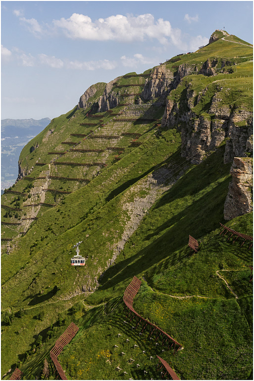 Cable Car from Wengen to Manlichen