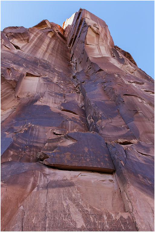 Ute Petroglyphs, near Moab, Utah