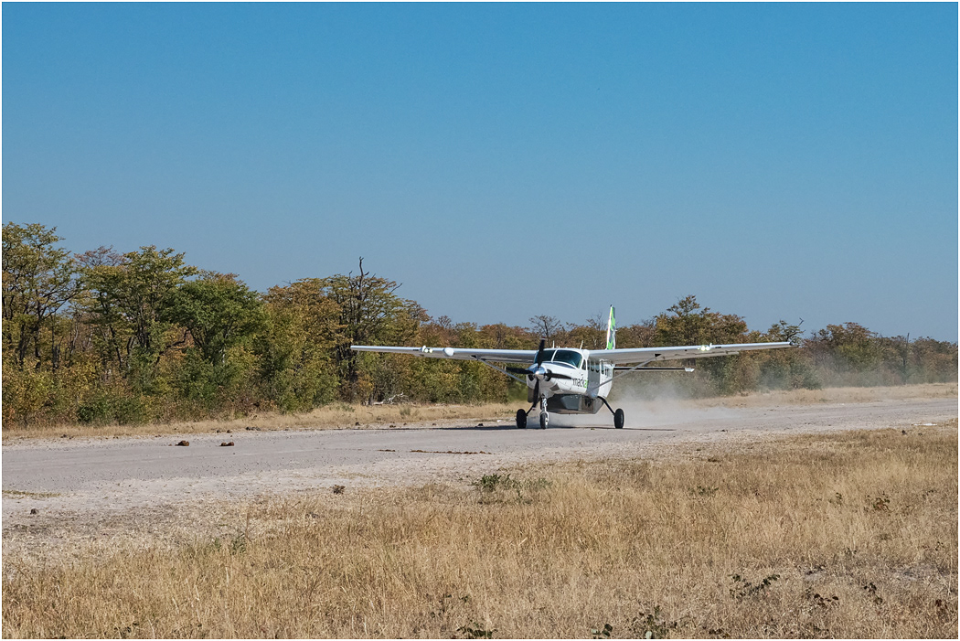 Bush flight plane - Botswana
