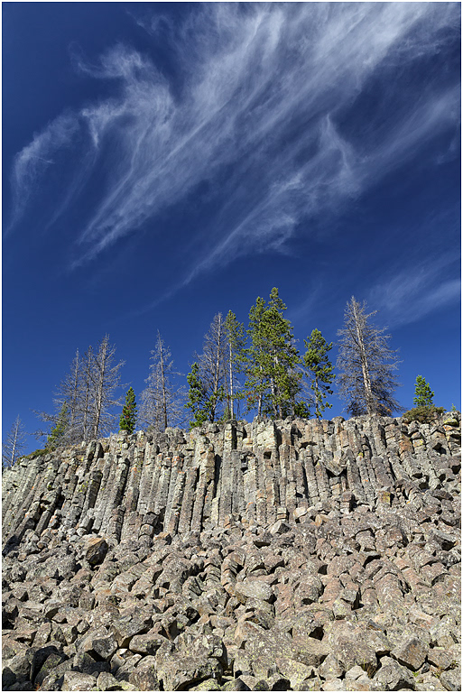 Sheepeater Cliffs, Yellowstone NP