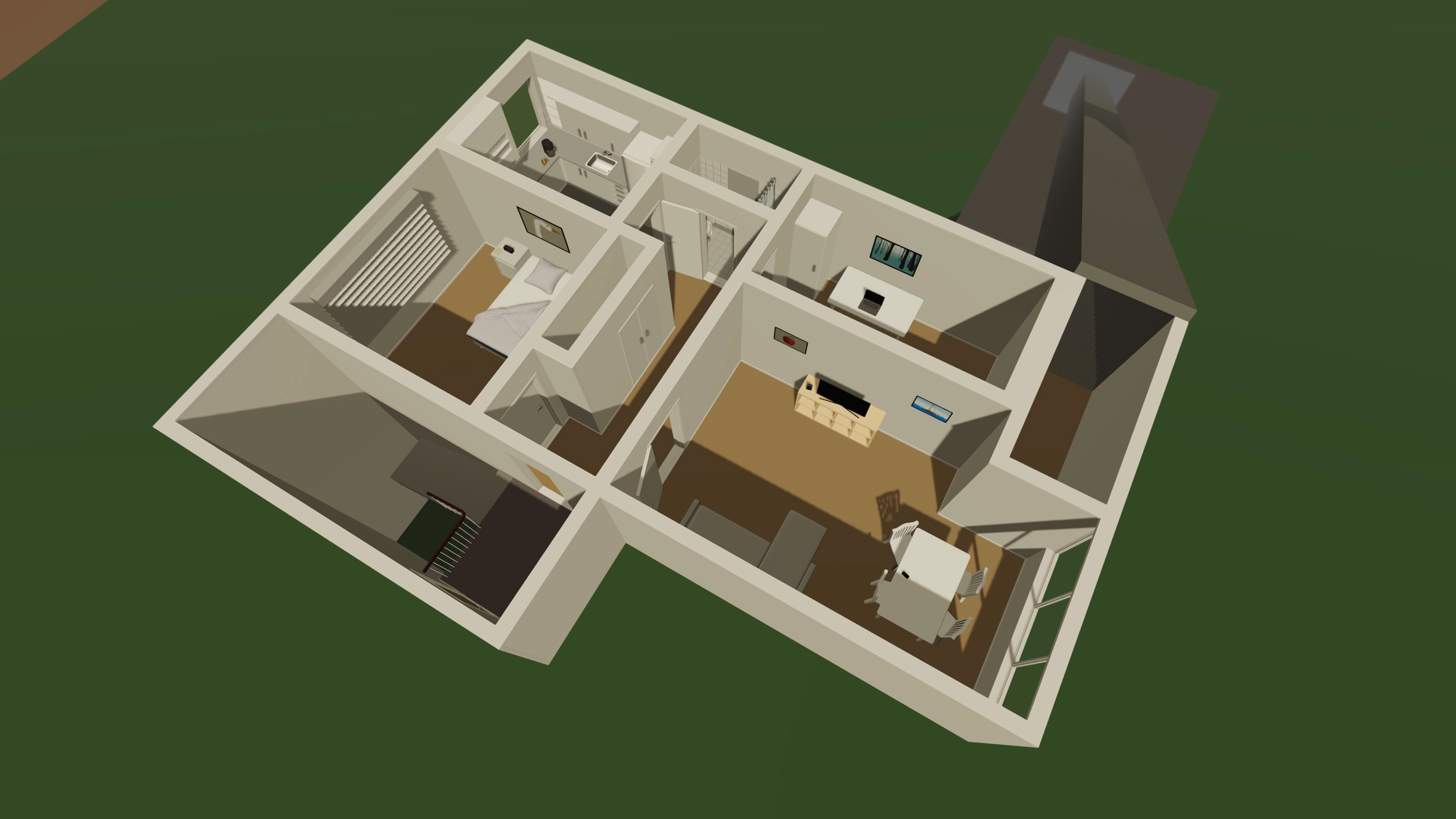 Overview of the apartment