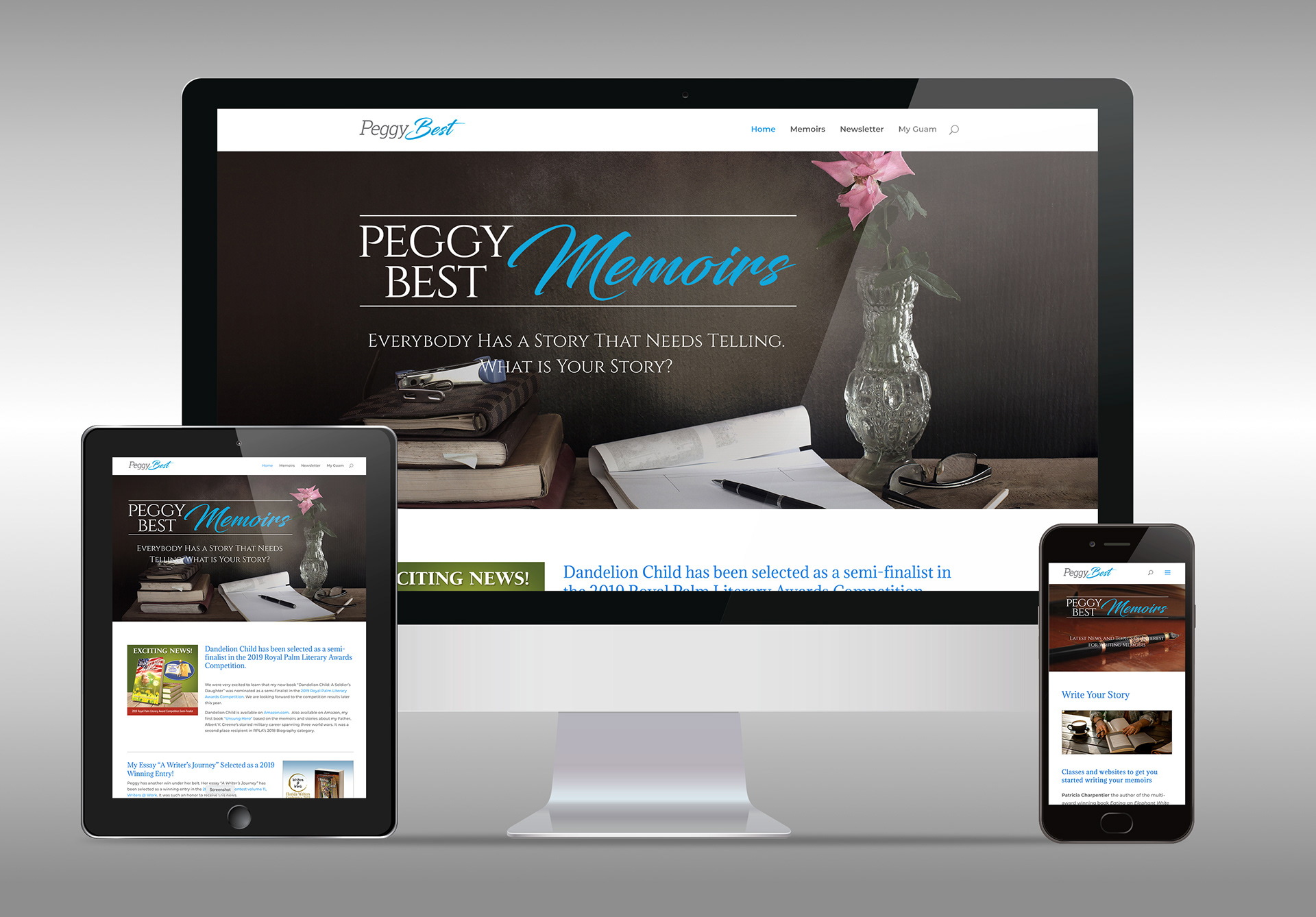 Peggy Best Memoirs Website