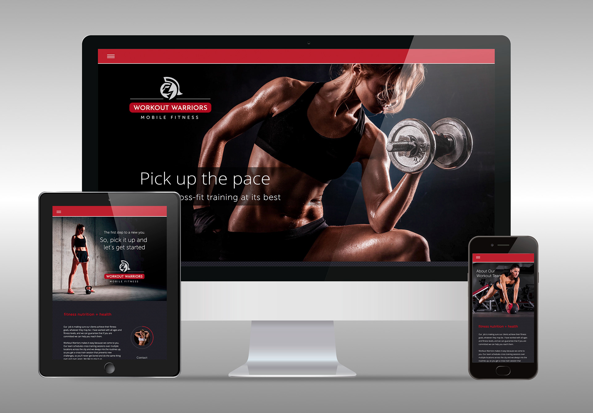 Workout Warrior Website