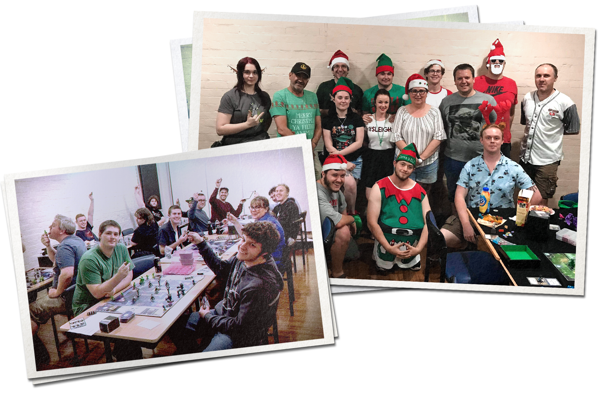 Old and New Photo of Tamworth Games Club