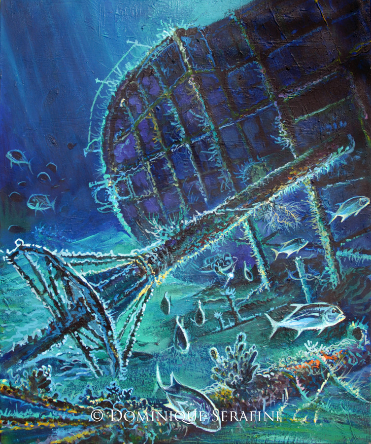 The Windjammer, Bonaire by Dominique Serafini