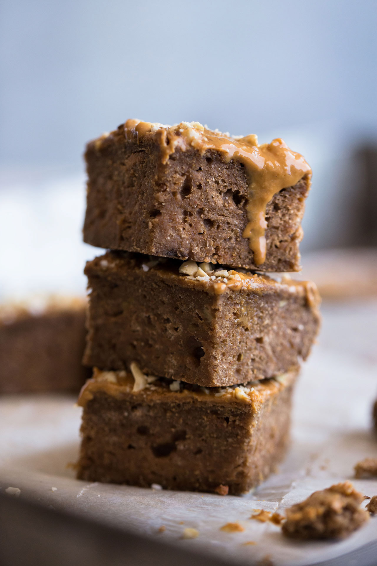 Lenaliciously - Gesalzene Bananenbrot-Brownies