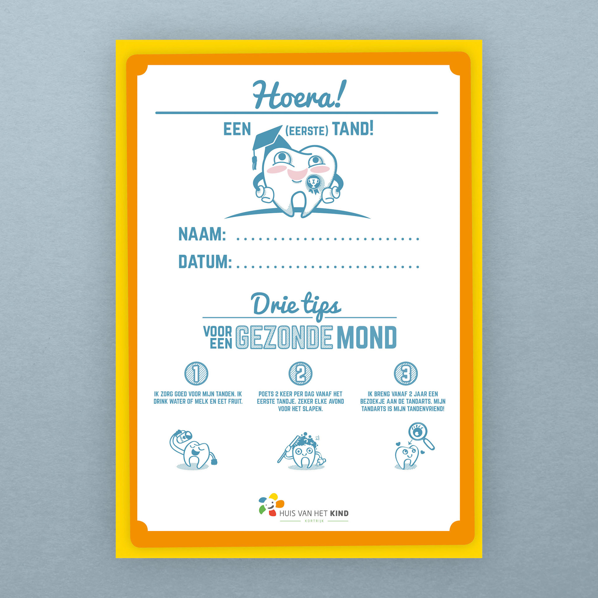 Illustratie en grafisch ontwerp voor HVHK