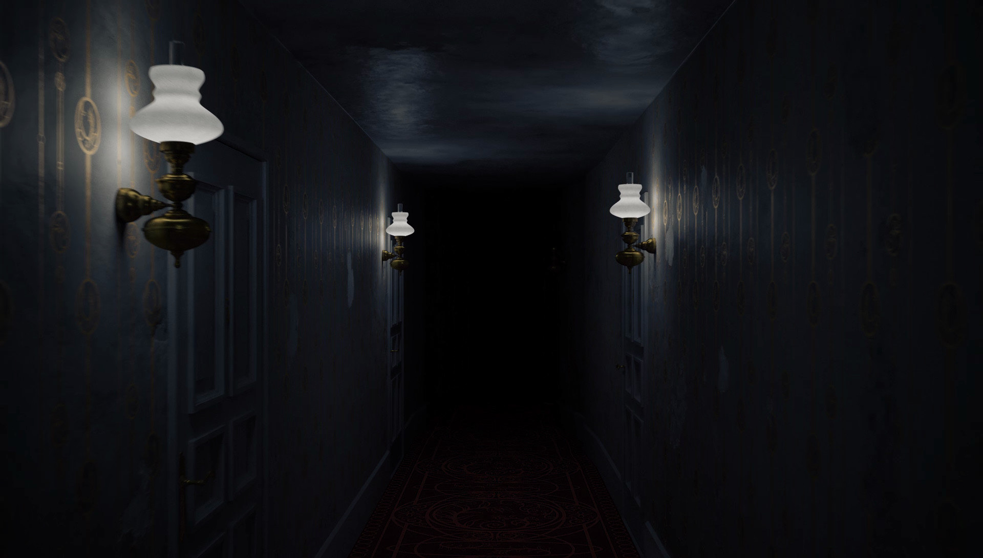 creepy corridor from keyholefilms exposition