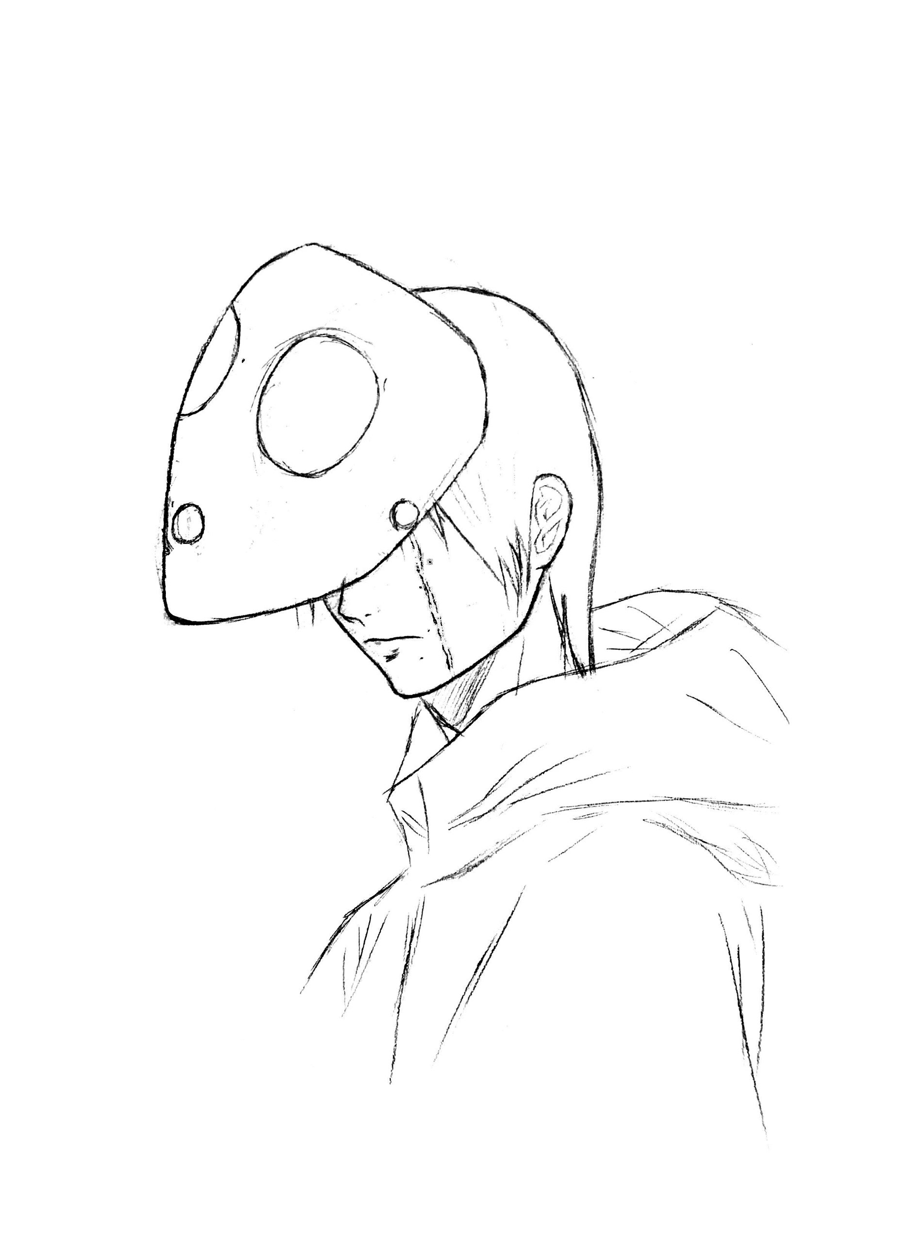 Original Sketch before rendering process