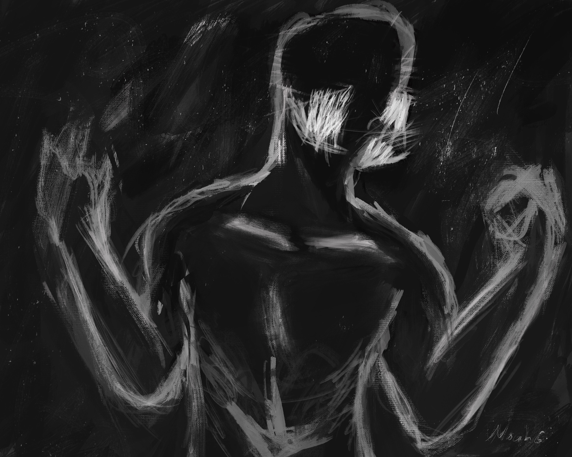 "Apparition." (Published 9/20/2020 Made with Adobe Photoshop)