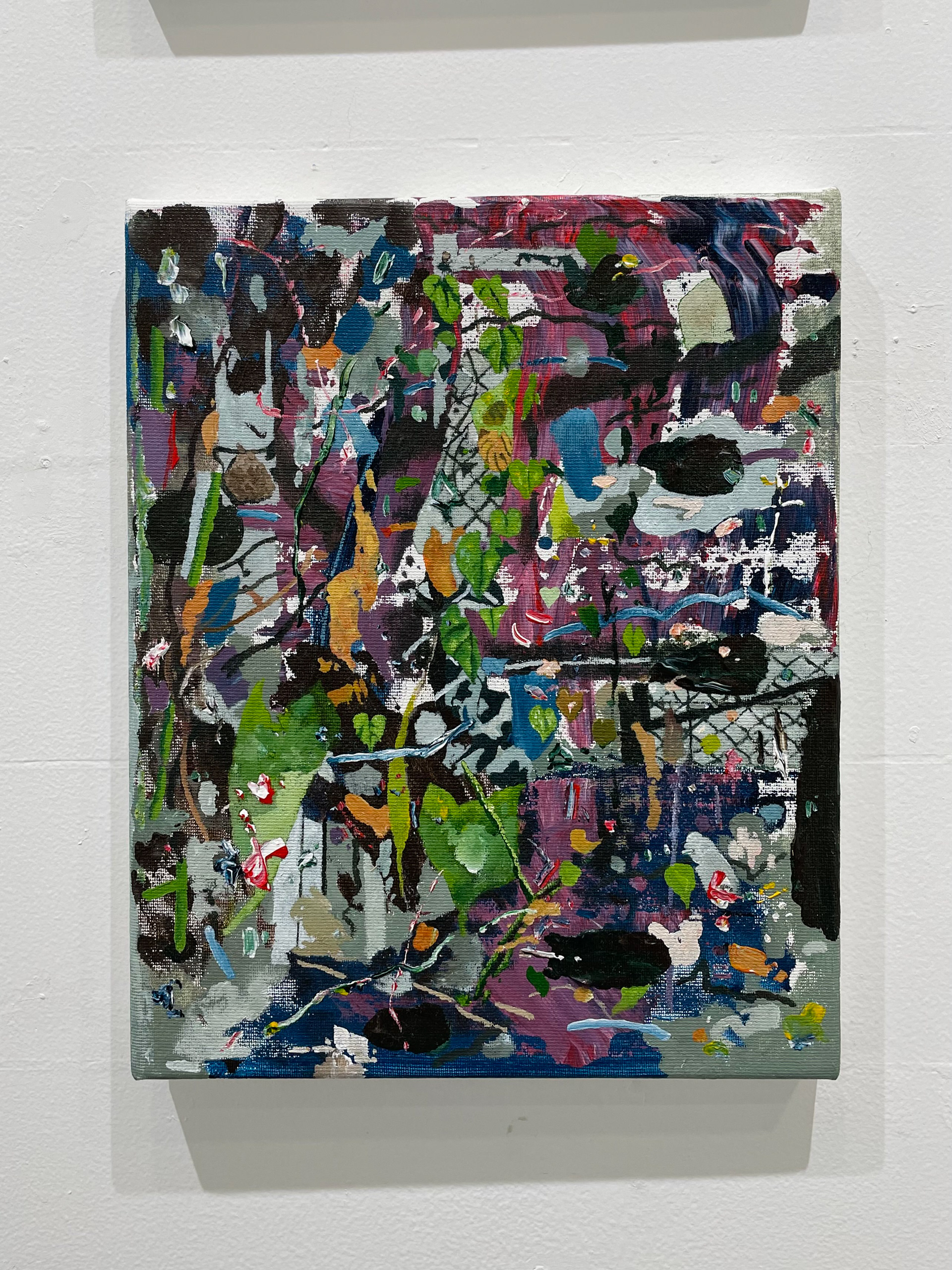 No.11 / 竹下 昇平『無題』/ 素材:キャンバス・アクリル / 制作年:2021 / サイズ:W220×H273×D20mm / 価格:¥24,000