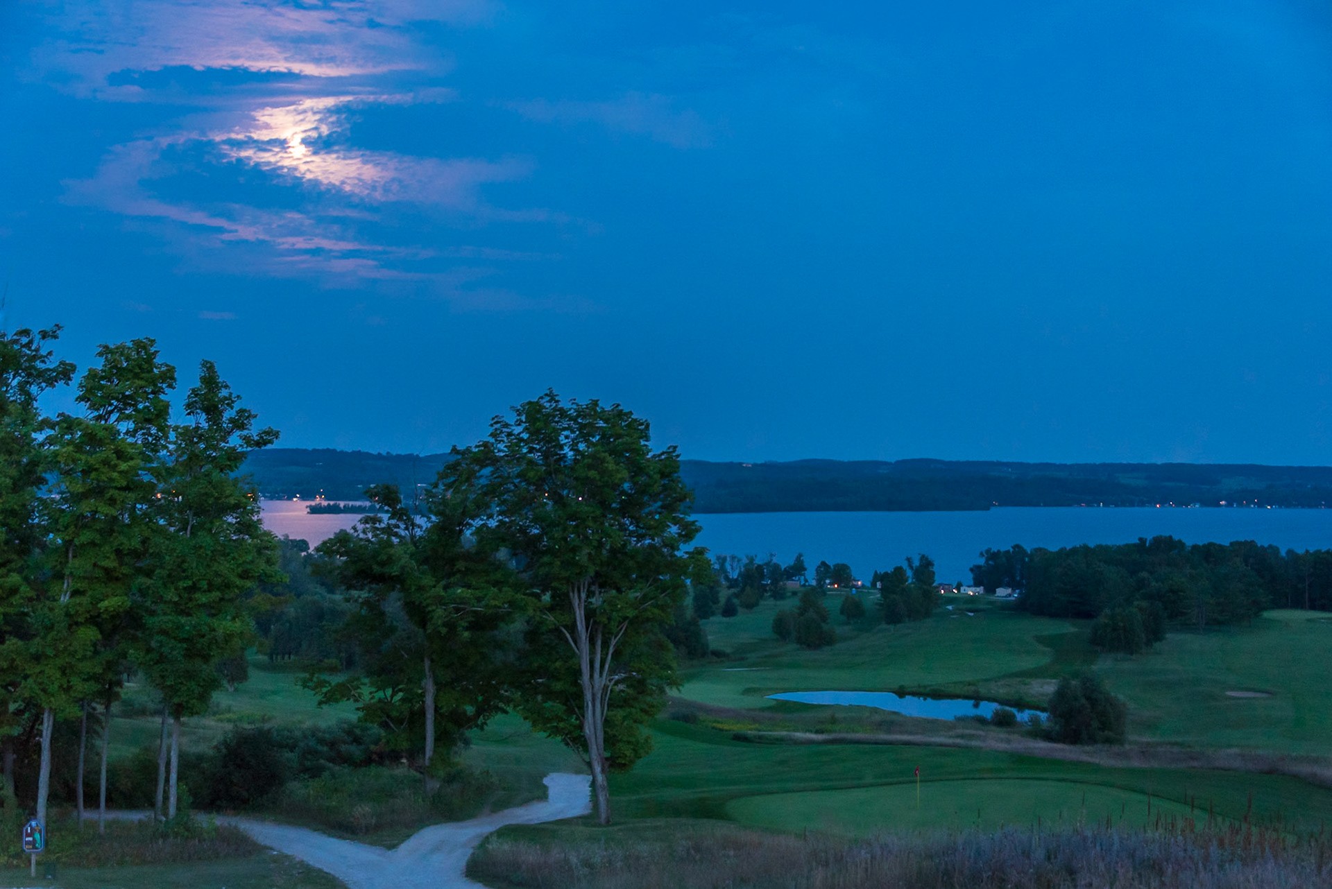 Dusk on the Green