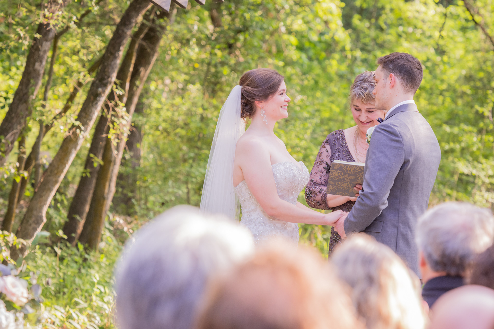 Wedding Day Photos taken in Austin, TX by wedding photographer Aaron Resop @ umlauf sculpture garden & Museum Austin TX 78704