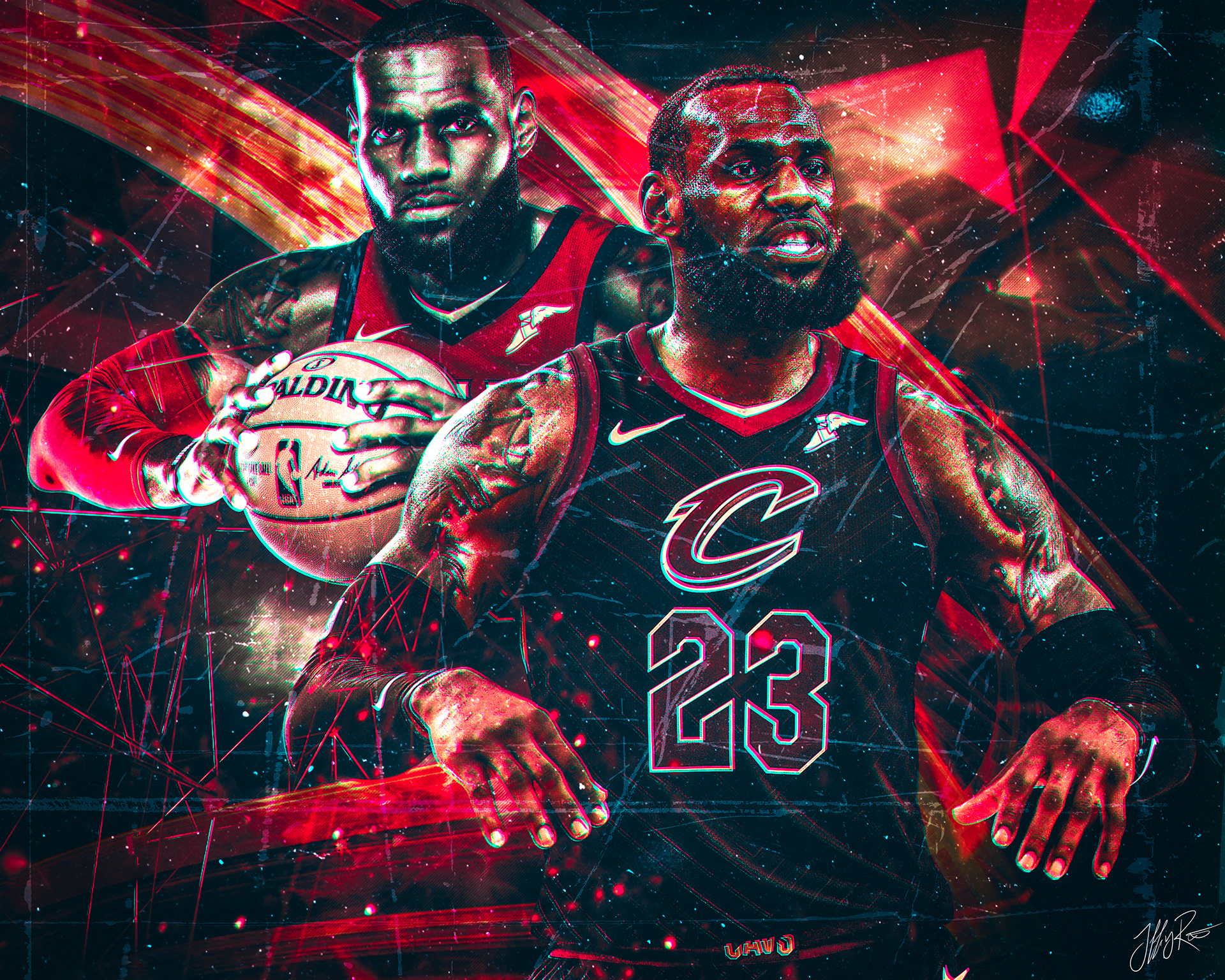 jeffrey rose portfolio lebron