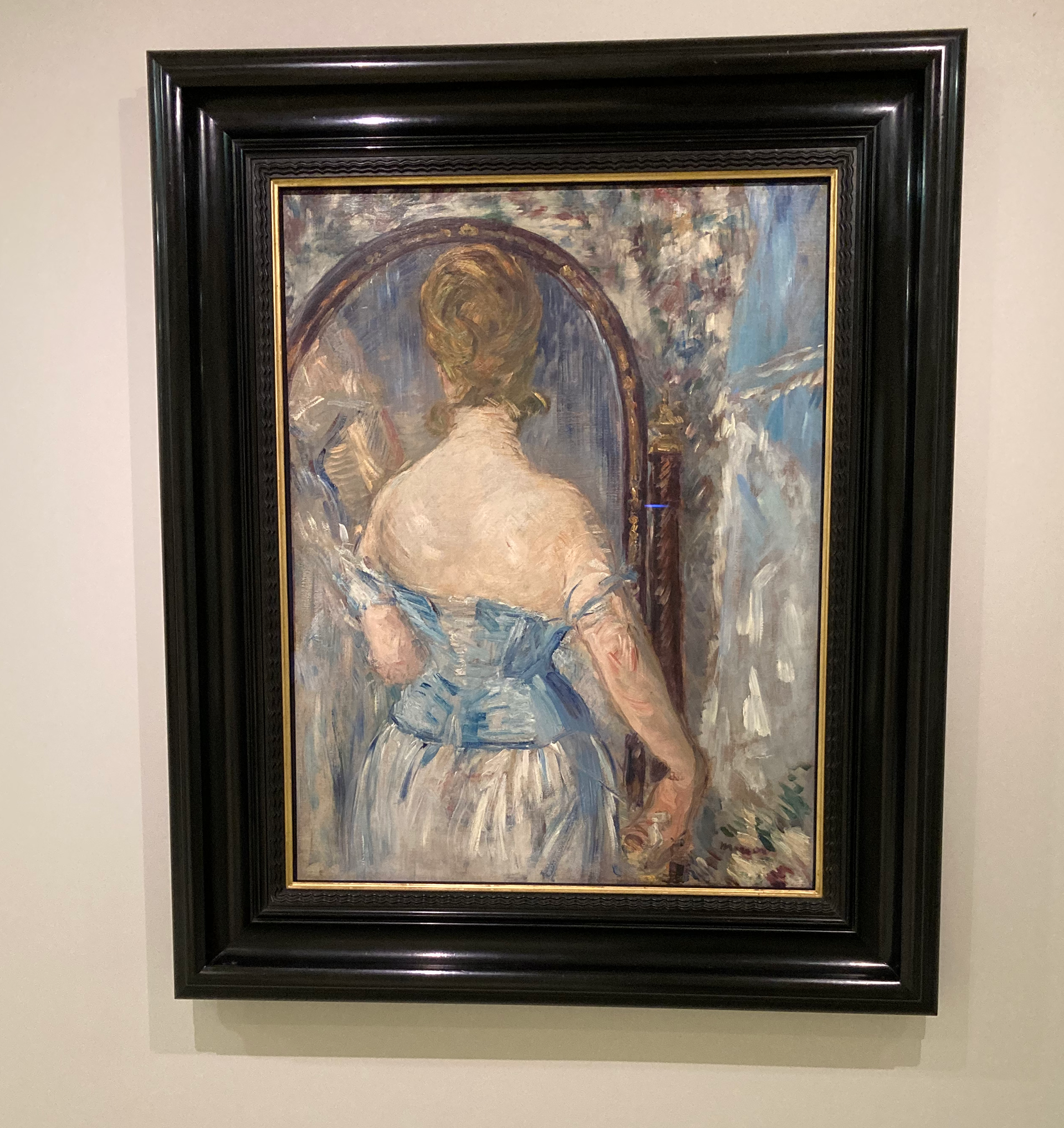 Before the Mirror, Édourad Manet