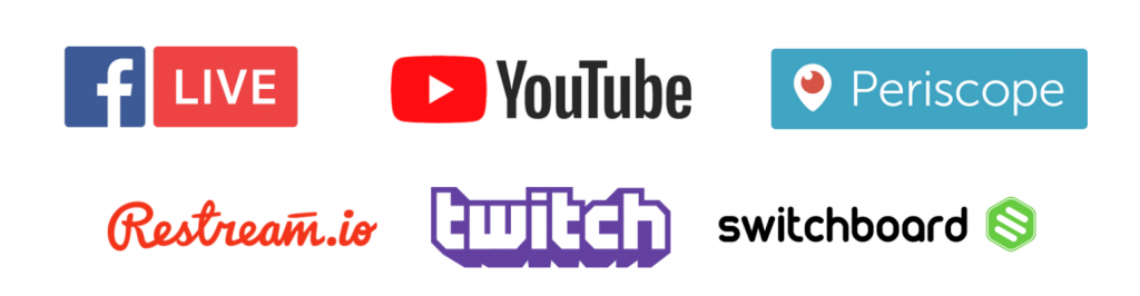 Works instantly with all popular streaming software!