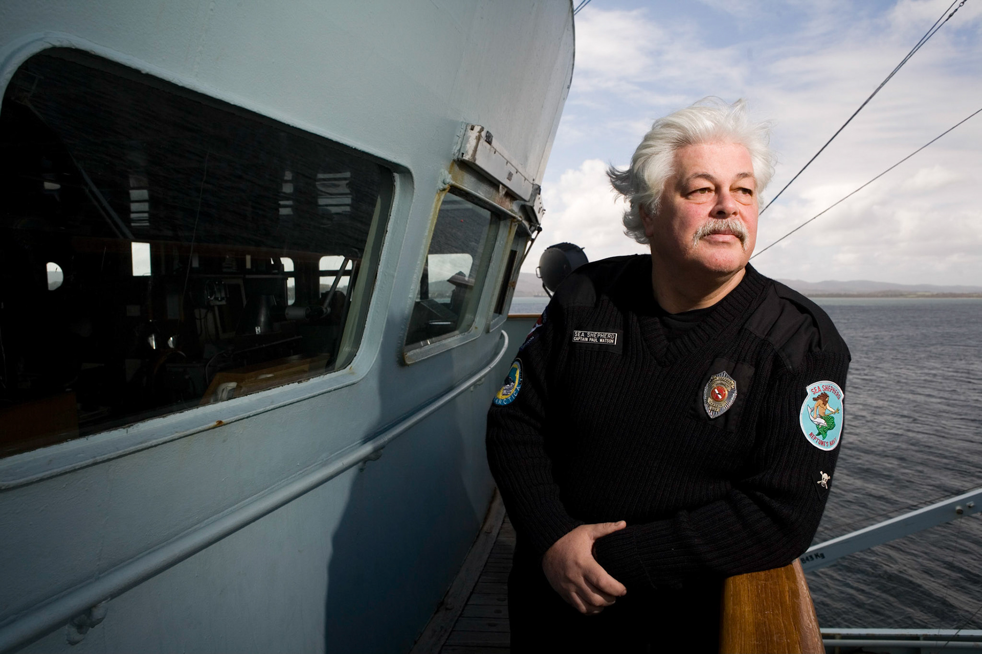 Paul Watson founder  of the Sea Shepherd Conservation Society  2007
