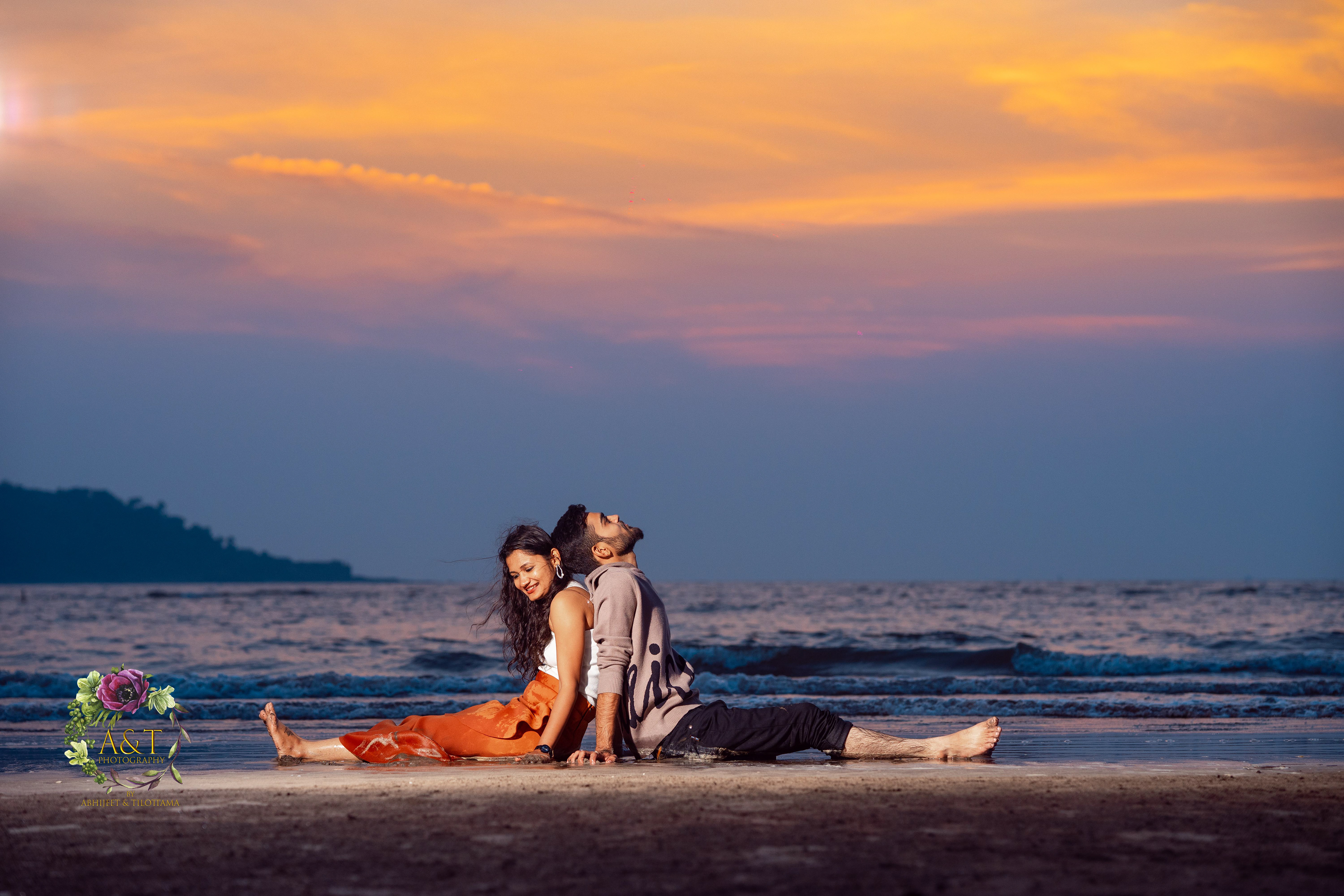 Dharmik & Jinal-prewedding-photoshoot-at-Nagaon-beach-alibag 09