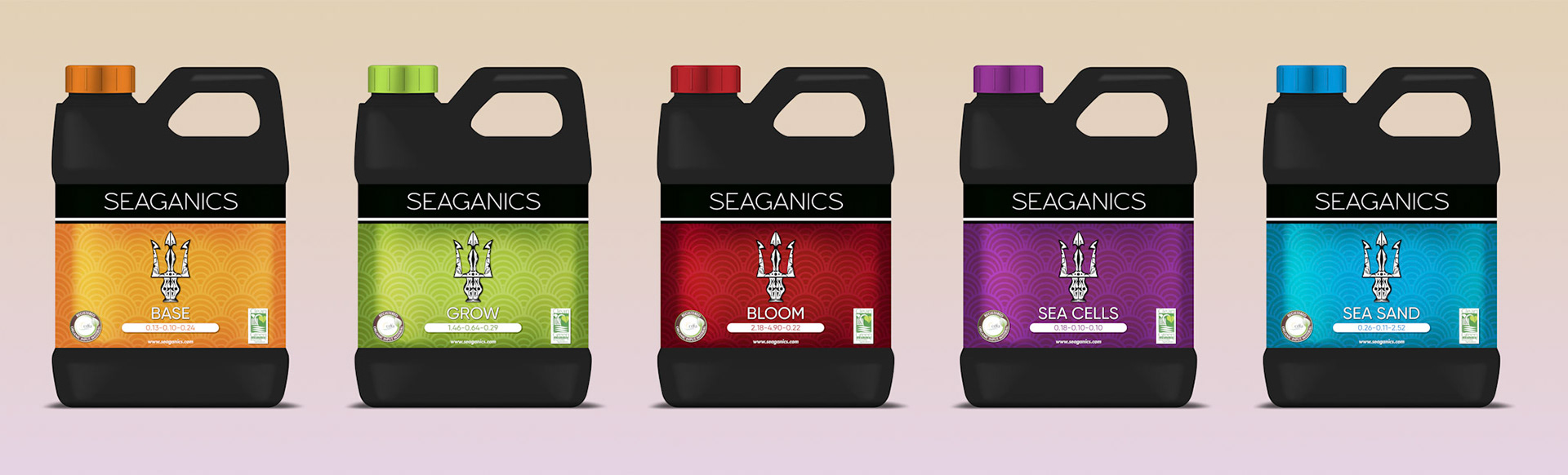 Seaganics Organic Fertilizer Line