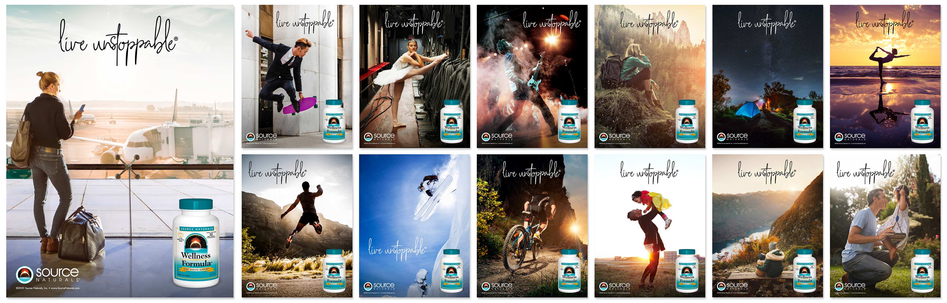 Source Naturals® Live Unstoppable® Campaign