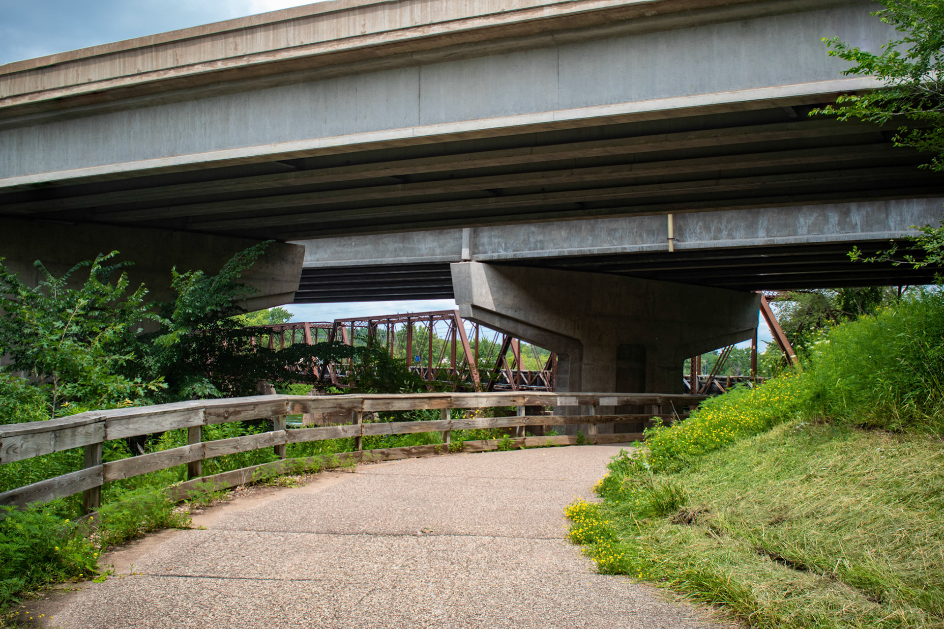Three Bridges, One Bike Trail