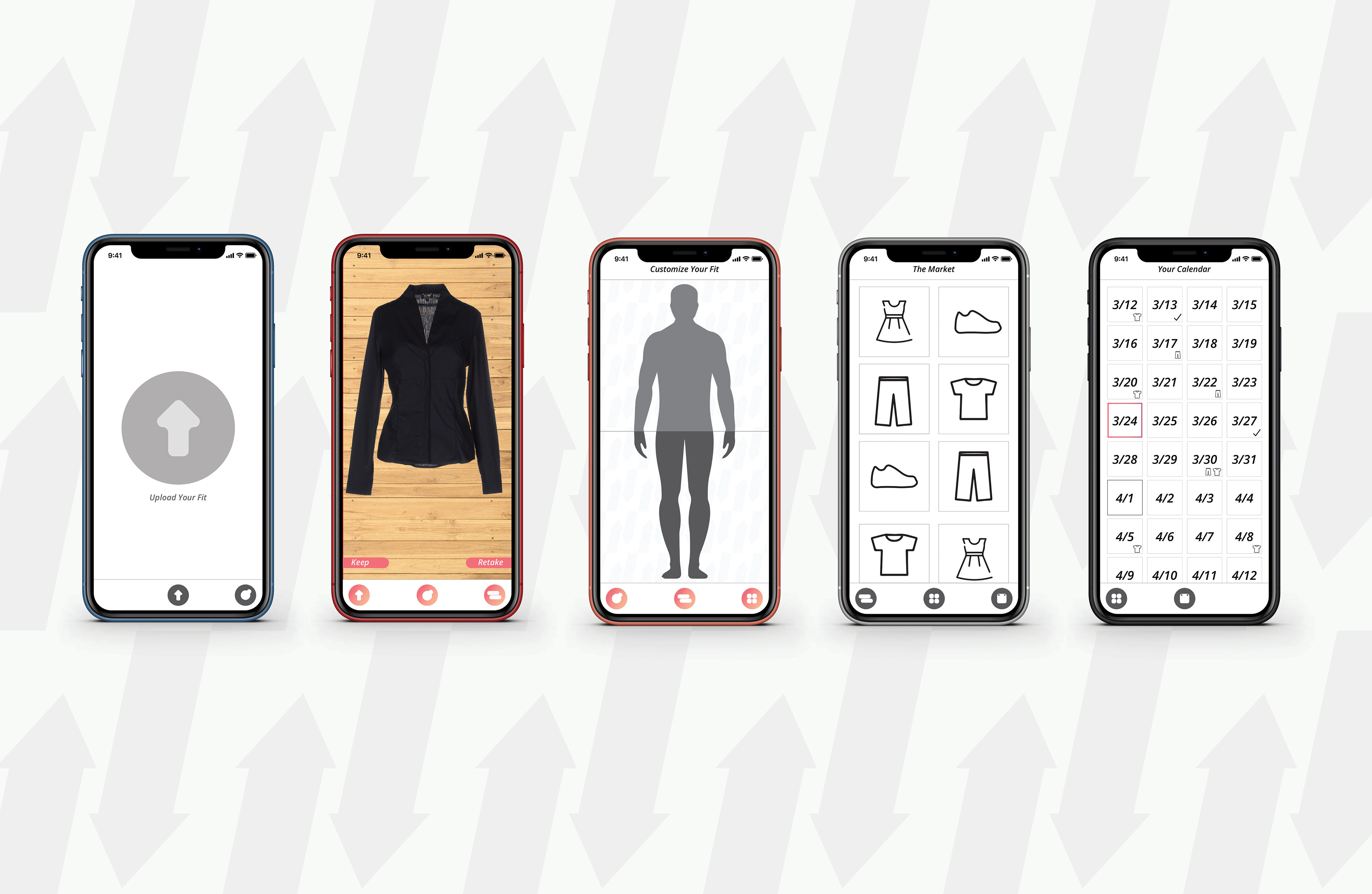 Justin Pokorski In Outfit App Design