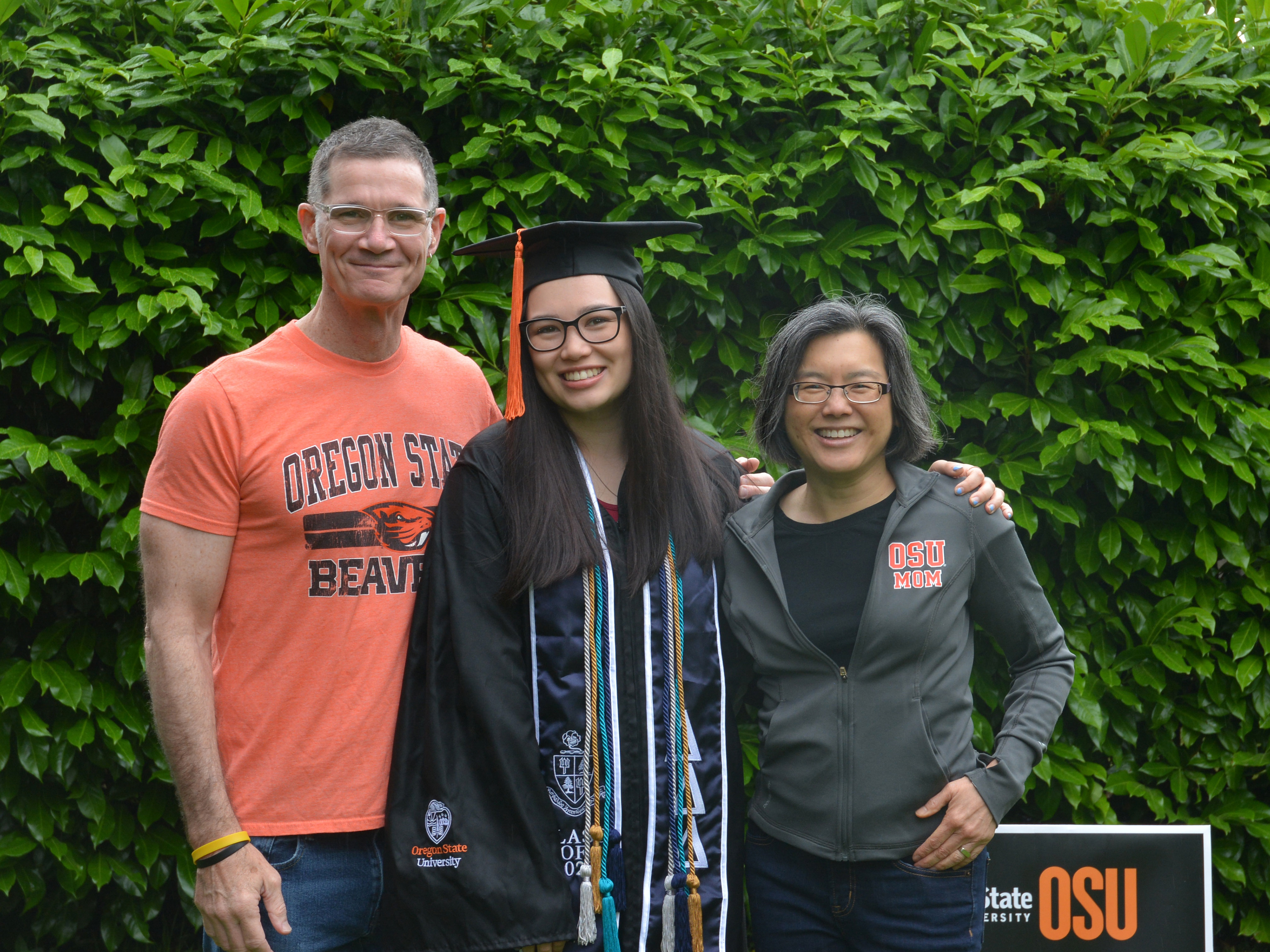 Proud parents