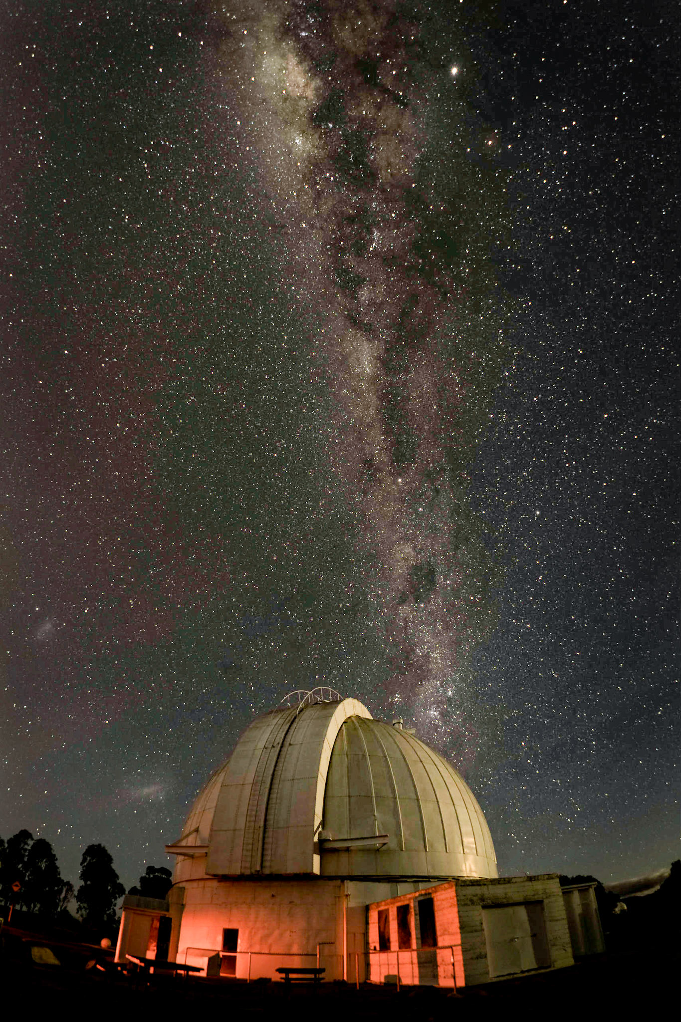 - Another view at the Mount Stromlo observatory complex.