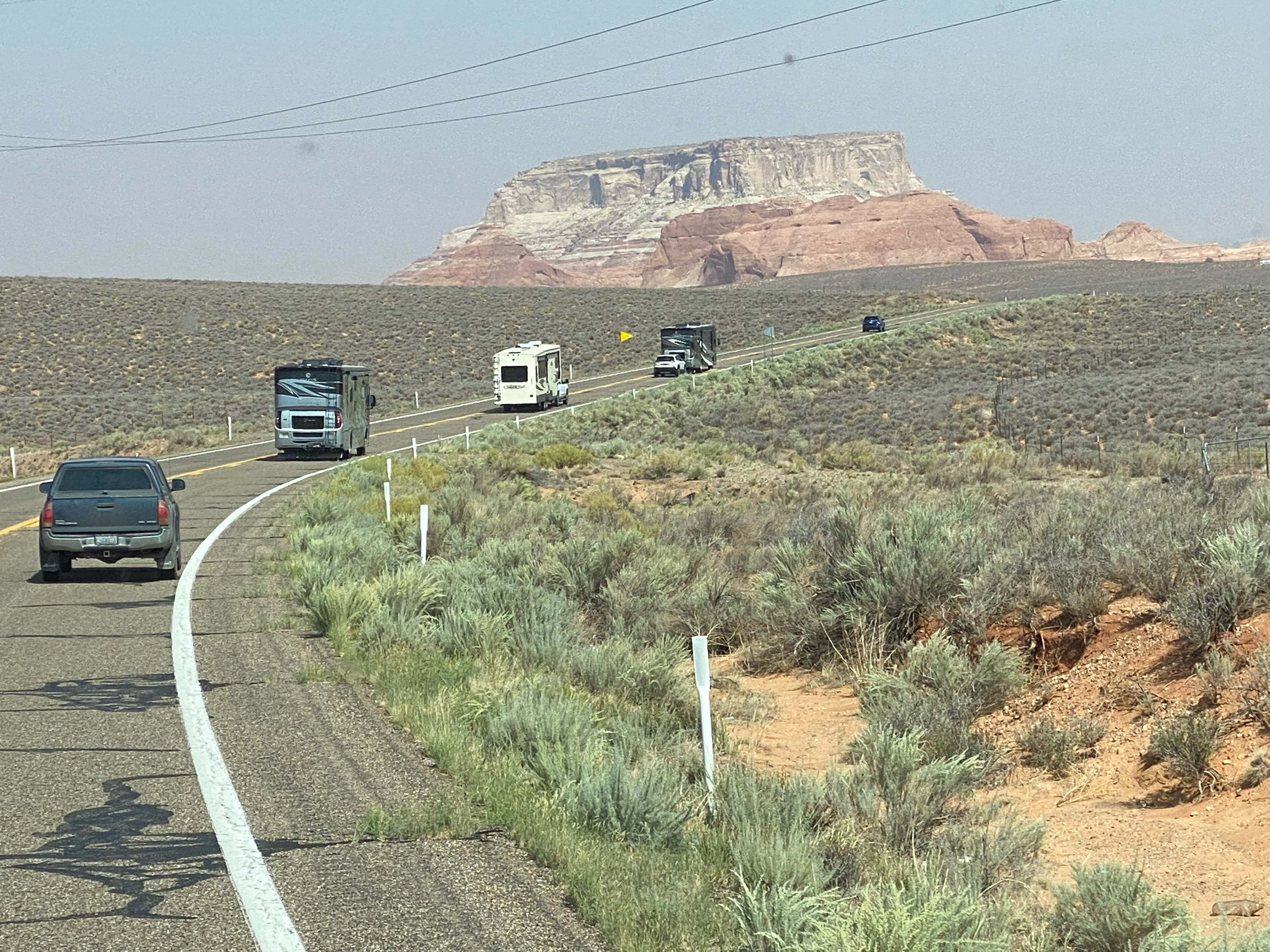 On the road to Page