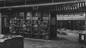 Books left behind in library